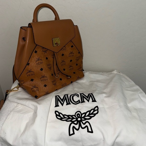 MCM Handbags - MCM Visetos Essential Backpack